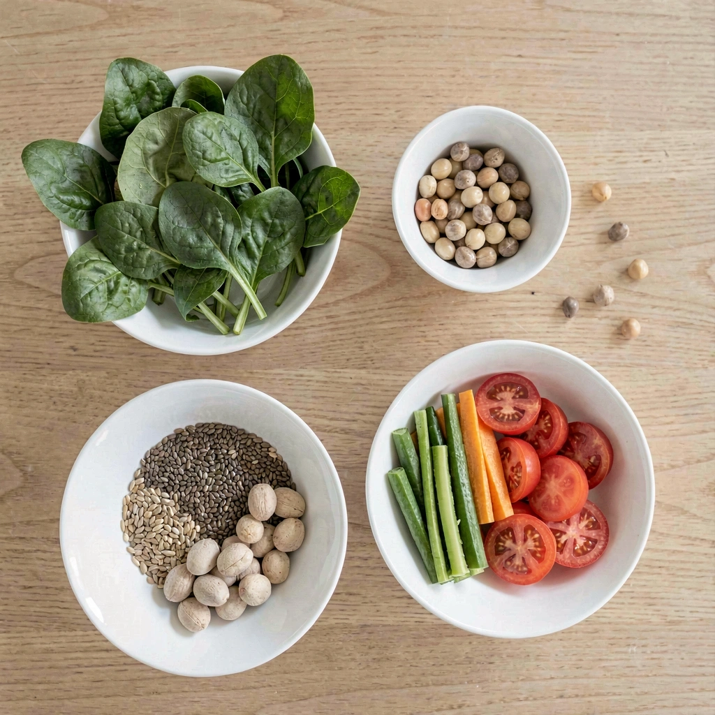 Friss alapanyagok és életmód egyensúly